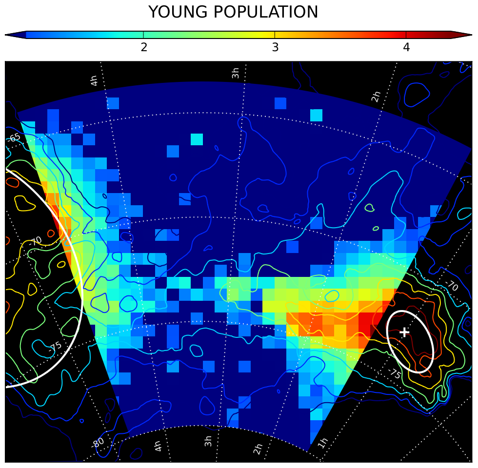Young Population in Magellanic Bridge