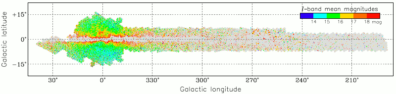 Spatial distribution of RR Lyrae stars in the Galactic bulge and disk