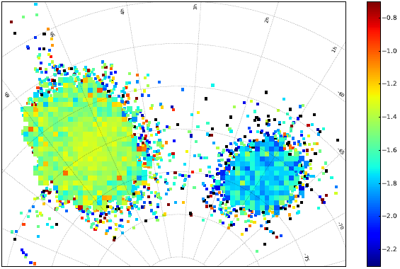 Binned Metallicity Map of the Magellanic System